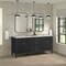 James Martin Vanities 72'' Double Vanity, Carbon Oak w/ 3 CM White Zeus Quartz Top 485-V72-CBO-3WZ - alternate 3